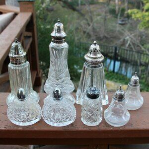 Lot of old shakers